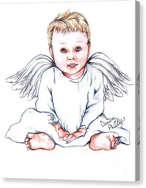 Angel Baby Sketch At Explore Collection Of Angel