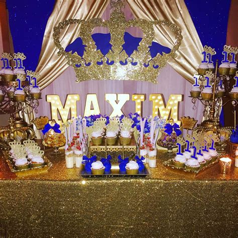 Royal Prince Birthday Party Ideas Photo 1 Of 11 Catch My Party