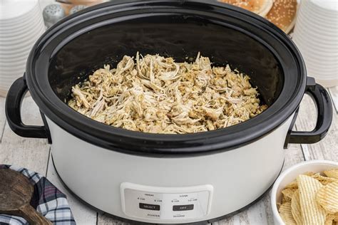 Shredded Ohio Chicken Sandwiches Crockpot The Magical Slow Cooker