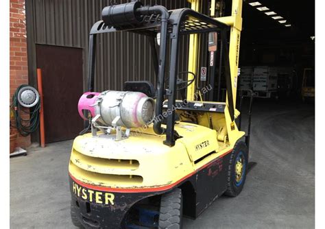 hyster hh counterbalance forklift  listed