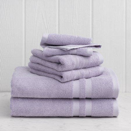Mainstays Piece Performance Solid Bath Towel Collection Iris