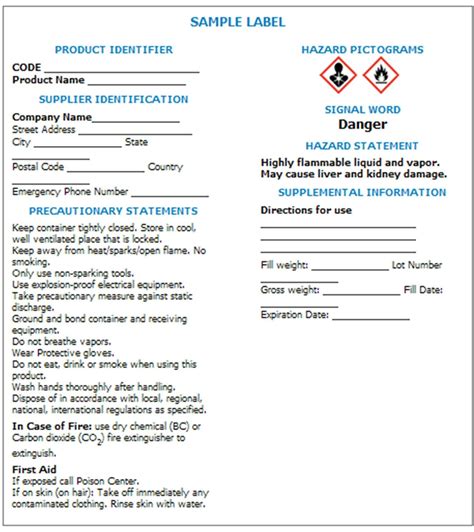 Material Safety Data Sheet Register Template Templates Mte1nzay