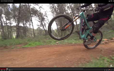 How long can you pull up a wheelie? Video: How To Wheelie In 60 Seconds - Singletracks ...