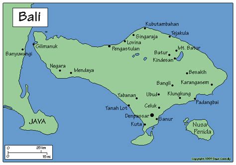 Java bali tourism map v 1.2. The Great Out There - Indonesia Journals