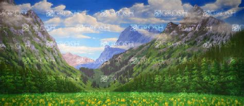 Resize Mountain Landscapebackdrop S3645 Grosh Backdrops