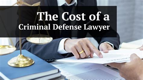 How Much Does A Criminal Defense Lawyer Charge