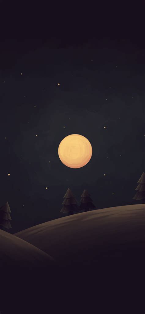 Download and share awesome cool background hd mobile phone wallpapers. 1242x2688 Simple Night Iphone XS MAX Wallpaper, HD Artist ...
