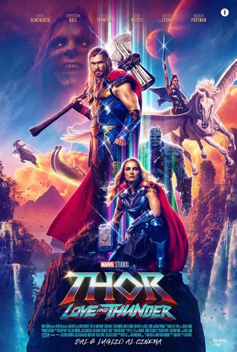 Thor Love And Thunder Il Nuovo Trailer E Il Poster Con Chris