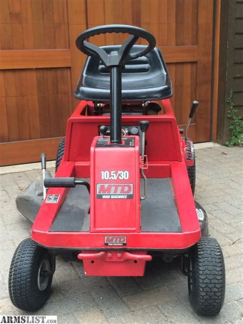 Great savings & free delivery / collection on many items. ARMSLIST - For Sale/Trade: Riding mower, MTD "Yardman" 10 ...