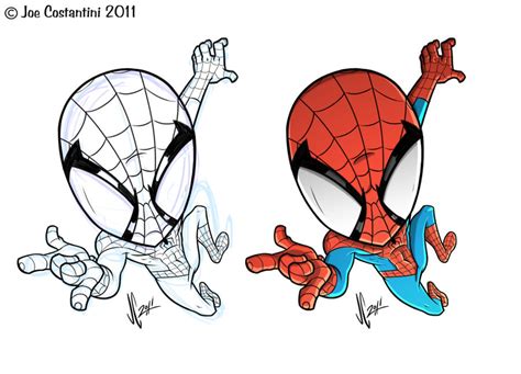 Spidey Chibi Sketch 11 18 11 By Joecostantini On Deviantart