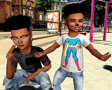 Ebonixsims Ebonix Child And Toddler Hair Simply Urban Cc