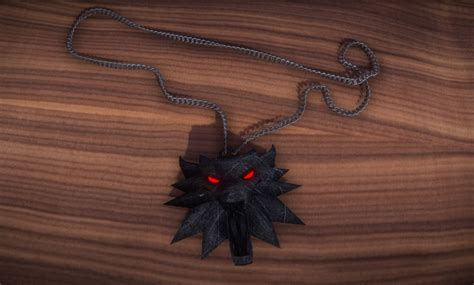Wolf Medallion From Witcher