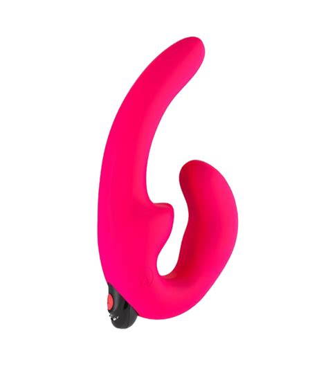 fun factory sharevibe vibrating double dildo strapless strap on