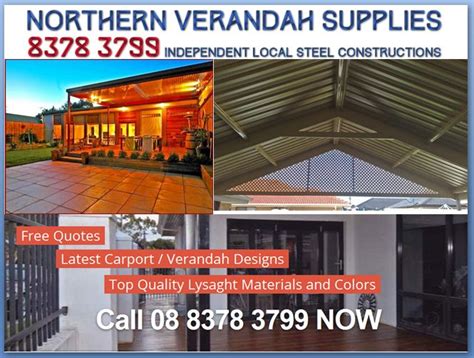 Northern Verandahs Suppliers Is One Of The Popular Suppliers Of