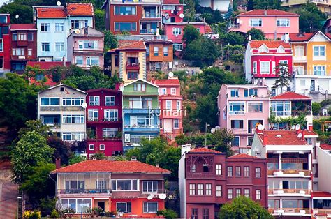 Istanbul Houses By Kumari Redbubble