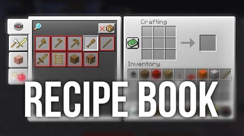 Recipe Book Minecraft 1 12 2 Dandk Organizer