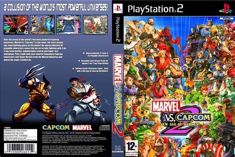 Ps2 Marvel Vs Capcom 2 New Age Of Heroes Cd Game Lazada