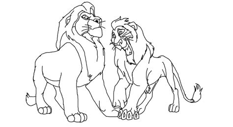 On august 10, 2019september 7, 2019 by coloring.rocks! The lion king scar and mufasa base by LionKingAdopts on ...