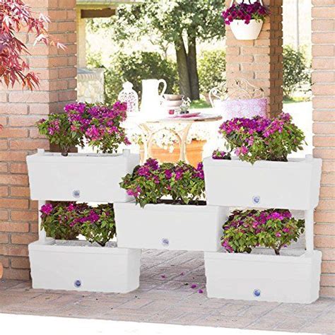 Brick Stack N Connect Rectangular Planter By Bama With Easy