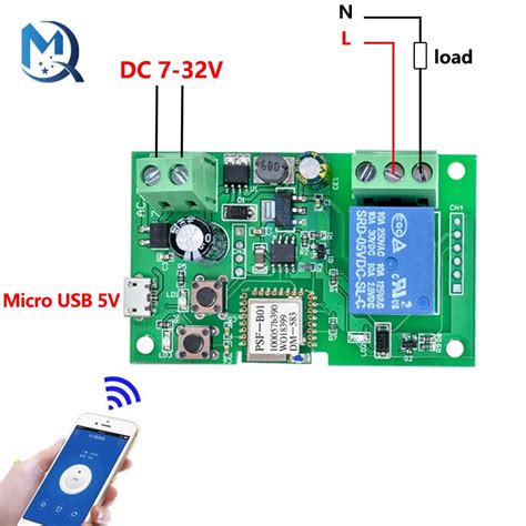 Prze Cznik Ewelink Wifi Dc V V V V Inching Samoblokuj Cy Bezprzewodowy Modu