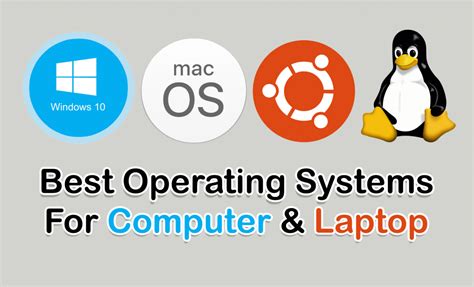 8 Best Operating Systems For Laptops And Computers In 2021 Techspite