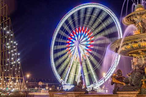 Ferris Wheel In Paris
