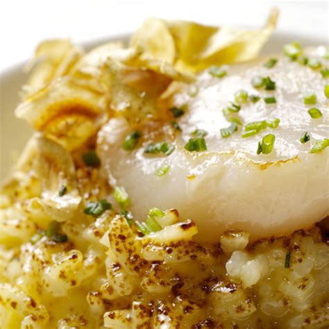 Risotto de saint - jacques