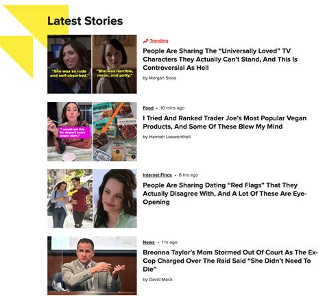 Latest Stories Is The Same Feed You Know And Love Now With Category
