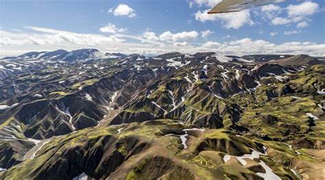 Landmannalaugar Above Airplane Tour Icepro Tours