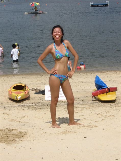 Hot Beach Day I Was Out Enjoying The Sun In Hong Kong Che Flickr