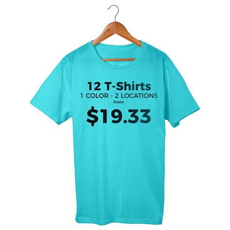 12 Custom Printed T Shirts 2 Locations Dsr T Shirts