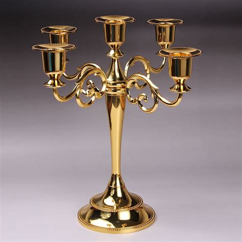 5 Arms3 Arms Metal Candle Holder Candle Stand Wedding Candlestick