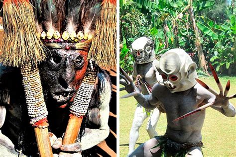 Papua New Guinea Travel Adventures The Asaro Mud Men Tribe