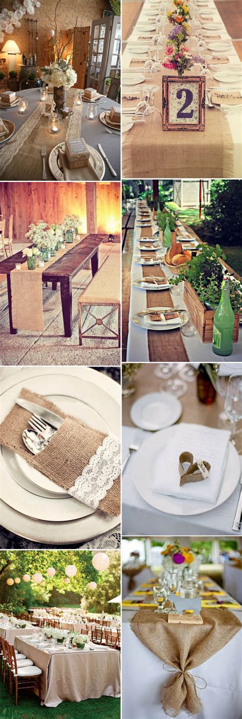 The Most Complete Burlap Rustic Wedding Ideas For Your Inspiration