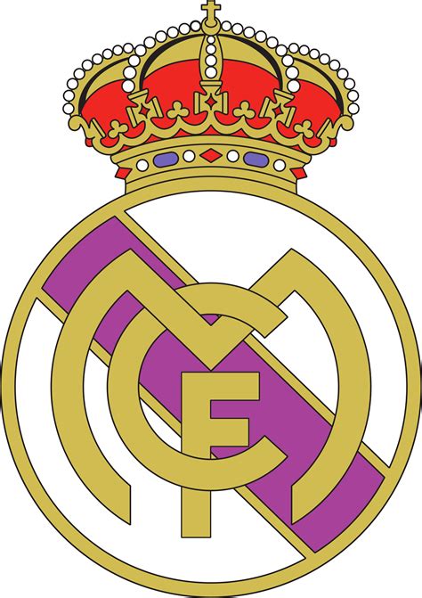 Petróleum Vitamin Fennmaradni Real Madrid Csapat Logo Behatol Csütörtök