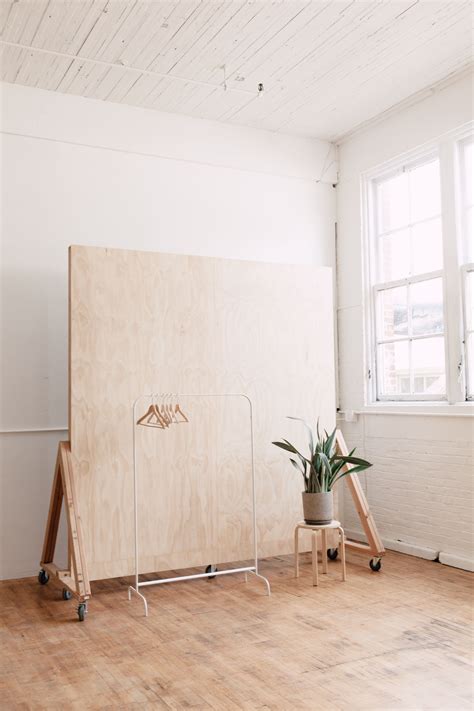 Our New Plywood Backdrop Wall The Portland Studio Is In Portland