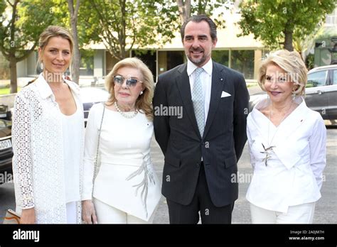 Athens, Greece. 20th Sep, 2019. Prince NIKOLAOS of Greece with his wife