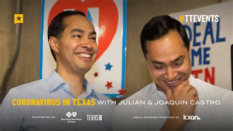 Julián Castro And Joaquin Castro On Coronavirus In Texas Youtube