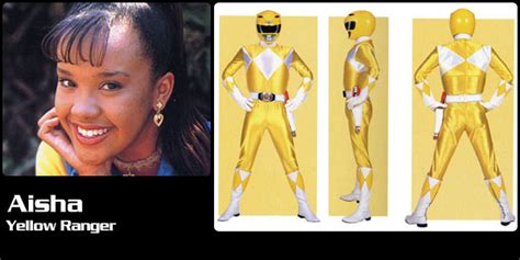 Aisha Campbell Yellow Power Ranger Mighty Morphin Power Rangers