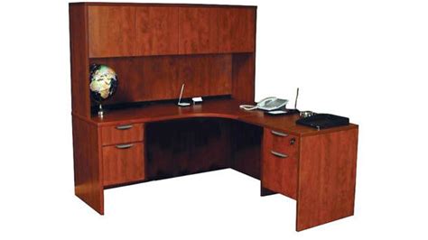 71 X 71 L Shaped Desk With Hutch Office Barn