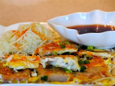 BỘt ChiÊn Vietnamese Fried Rice Cake With Egg Street Food Food