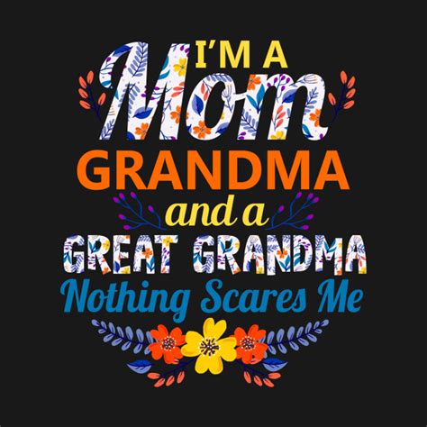 Im A Mom Grandma A Great Grandma Mothers Day Mothers Day Crewneck