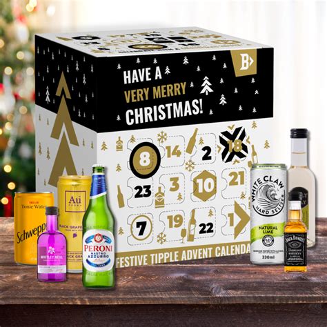 Boozy Christmas T Box With Wine Beer Spirits And Cocktails