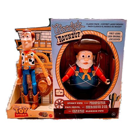 Disney Pixar Toy Story 2 Stinky Pete The Prospector And Woody Woodys