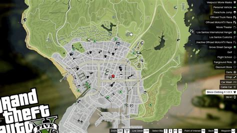 Gta 5 Map With Postal Codes