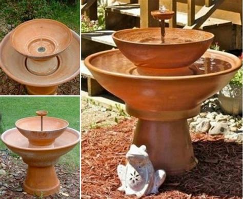 Diy Terracotta Tabletop Fountain Project For Outdoors