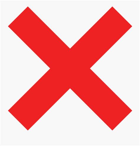 X Mark Cross Computer Icons Clip Art Iphone Red X Emoji Free