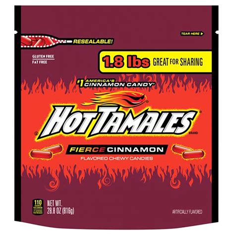 hot tamales fierce cinnamon chewy candy shop candy at h e b