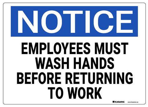 Employees Must Wash Hands Sign Printable Printable Word Searches