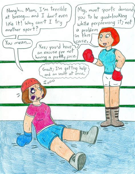 Boxing Lois And Meg By Jose Ramiro On Deviantart